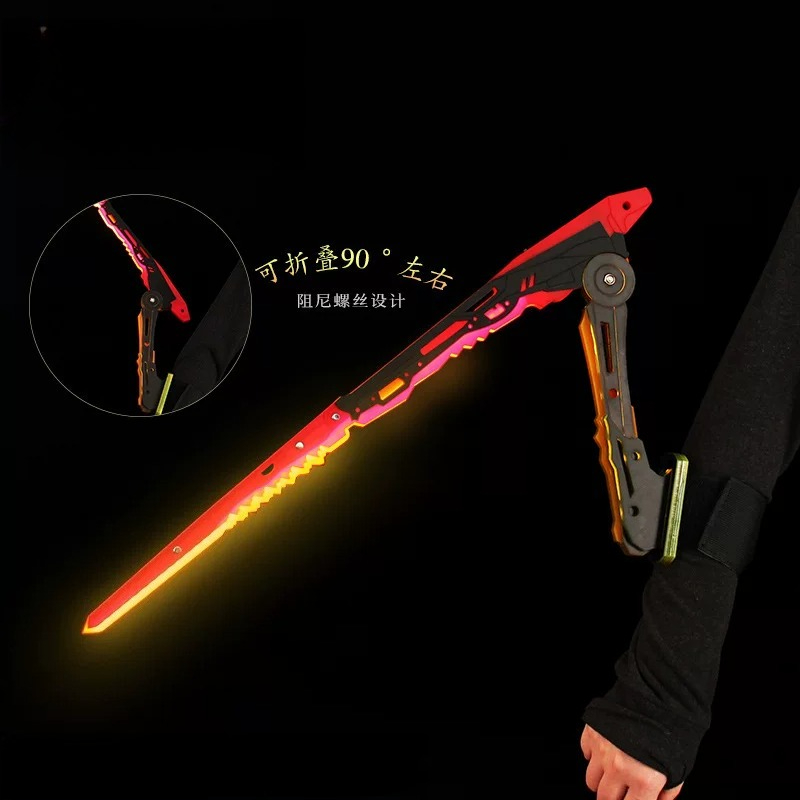 سيف كاتانا سايبربانك أنيمي، سي - مراجعة Cosplay Prop Katana وسعره
