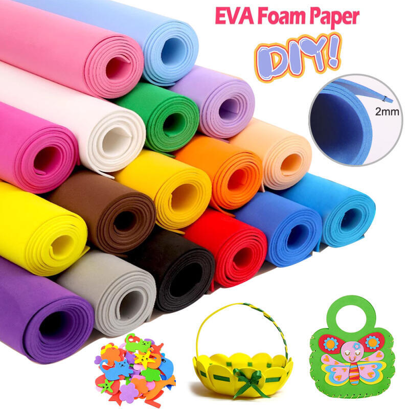 صفائح رغوة إيفا الملونة 2 مللي - مراجعة Cosplay Props Eva Foam وسعره