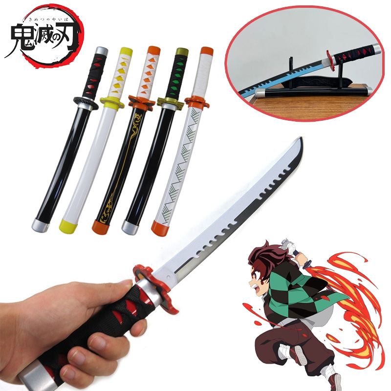 شيطان القاتل Tanjirou تأثيري ا - مراجعة Cosplay Prop Knife وسعره