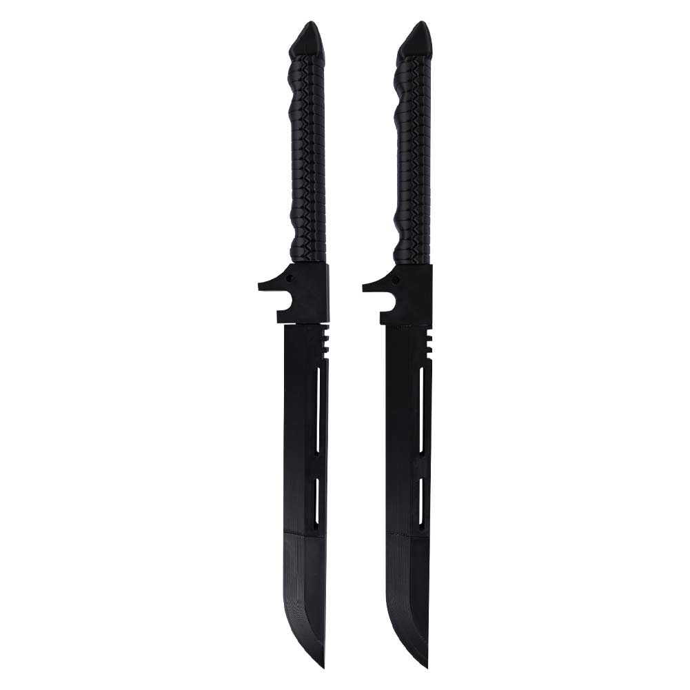 سكين بلاستيكي أسود من أنمي سوش - مراجعة Cosplay Prop Knife وسعره