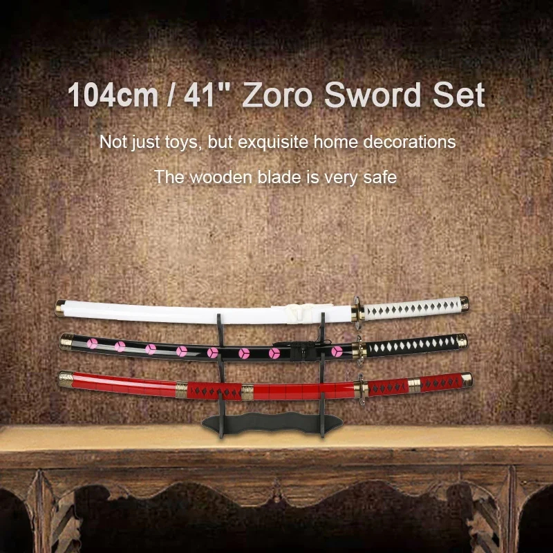2026 3 قطع سيوف رورونوا زورو 1 - مراجعة Cosplay Prop Katana وسعره